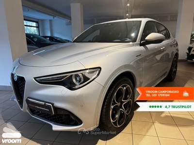 Alfa Romeo Stelvio Stelvio 2.2 Turbodiesel 210 CV AT8 Q4 Veloce Grigio usata Campobasso