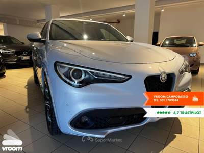 Alfa Romeo Stelvio Stelvio 2.2 Turbodiesel 210 CV AT8 Q4 Veloce Grigio usata Campobasso