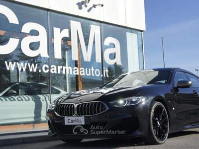 BMW Serie 8 M850i M850 i xDrive Gran Coupé IVA ESPOSTA Nero usata Manzano