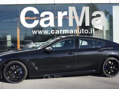 BMW Serie 8 M850i M850 i xDrive Gran Coupé IVA ESPOSTA Nero usata Manzano