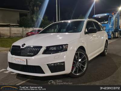 Skoda Octavia Škoda Octavia 2.0 TDI RS Executive #8258 Bianco usata Samarate