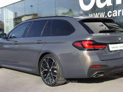 BMW Serie 5 520d 520 d 48V xDrive Touring Msport LISTINO 80.300€ Grigio usata Manzano