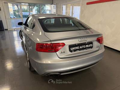 Audi A5 SPB 2.0 TDI 177 CV quattro Business S Tronic Plus S Line Argento usata Prato