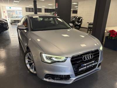 Audi A5 SPB 2.0 TDI 177 CV quattro Business S Tronic Plus S Line Argento usata Prato