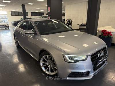 Audi A5 SPB 2.0 TDI 177 CV quattro Business S Tronic Plus S Line Argento usata Prato