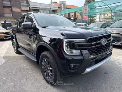 Ford Ranger 2.0 ECOBLUE aut. 205 CV DC Wildtrak 5 posti Nero usata Varedo