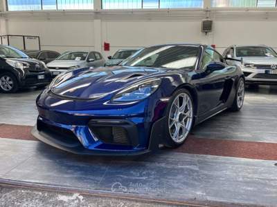 Porsche 718 Cayman 4.0 GT4 RS....POSS. SUB LEASING Blu/Azzurro usata Caronno Pertusella