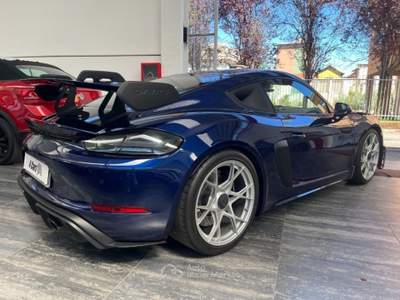 Porsche 718 Cayman 4.0 GT4 RS....POSS. SUB LEASING Blu/Azzurro usata Caronno Pertusella