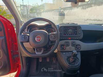 Fiat Panda FireFly S&S Hybrid City Life Rosso usata Pompei