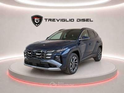 Hyundai Tucson hev Exellence 4wd 215cv KM ZERO PRONTA CONSEGNA Blu/Azzurro usata Romano di Lombardia