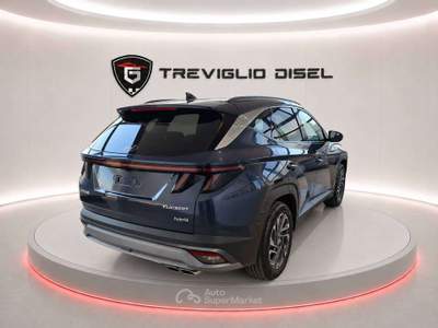 Hyundai Tucson hev Exellence 4wd 215cv KM ZERO PRONTA CONSEGNA Blu/Azzurro usata Romano di Lombardia