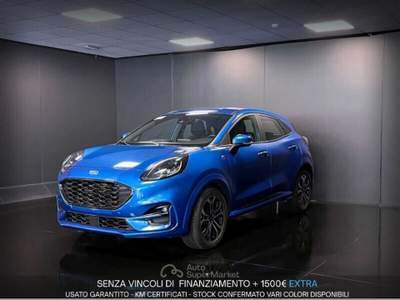 Ford Puma Puma 1.0 EcoBoost Hybrid 125 CV S&S aut. ST-Line Blu/Azzurro usata Torino