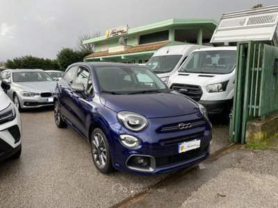 Fiat 500X 1.3 MultiJet 95 CV Sport FARI LED/NAV/TELEC/PELLE Blu/Azzurro usata Atripalda