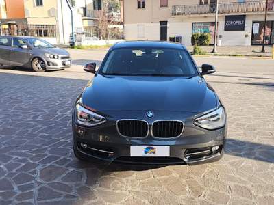 BMW Serie 1 116d d 5p. Sport AUTOMATICA Grigio usata Frosinone