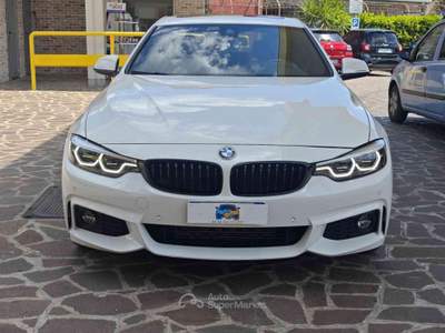 BMW Serie 4 420d d 48V xDrive Coupé Msport Bianco usata Frosinone