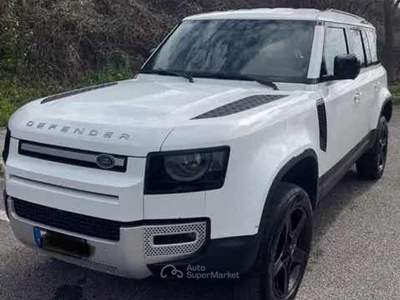 Land Rover Defender 110 3.0D I6 200 CV AWD Auto X-Dynamic SE Bianco usata Frosinone