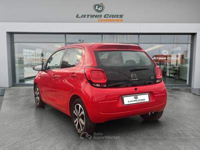 Citroen C1 1.0 vti Feel 72cv neopatentati Con CARPLAY Rosso usata Latina