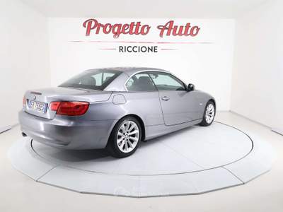BMW Serie 3 320d 320 320d Cabrio Futura 184cv C.AUT PELLE XENON EURO5 Grigio usata Riccione