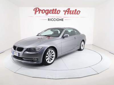 BMW Serie 3 320d 320 320d Cabrio Futura 184cv C.AUT PELLE XENON EURO5 Grigio usata Riccione