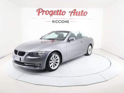 BMW Serie 3 320d 320 320d Cabrio Futura 184cv C.AUT PELLE XENON EURO5 Grigio usata Riccione