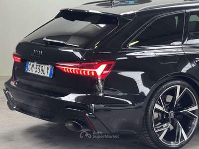 Audi RS 6 RS6 Avant 4.0 mhev quattro tiptronic - Possibilità subentro Leasing - Iva Esposta Nero usata Castenedolo