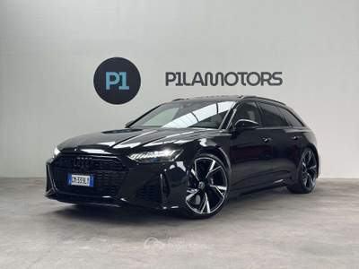 Audi RS 6 RS6 Avant 4.0 mhev quattro tiptronic - Possibilità subentro Leasing - Iva Esposta Nero usata Castenedolo