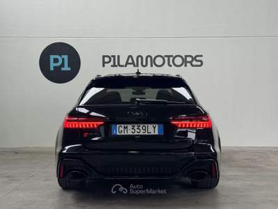 Audi RS 6 RS6 Avant 4.0 mhev quattro tiptronic - Possibilità subentro Leasing - Iva Esposta Nero usata Castenedolo