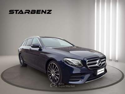 Mercedes-Benz Classe E E400 SW 4MATIC - PREMIUM PLUS AMG!! Blu/Azzurro usata Torbole Casaglia