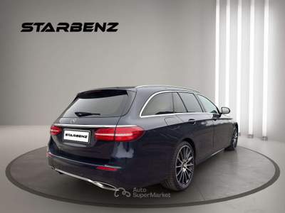 Mercedes-Benz Classe E E400 SW 4MATIC - PREMIUM PLUS AMG!! Blu/Azzurro usata Torbole Casaglia