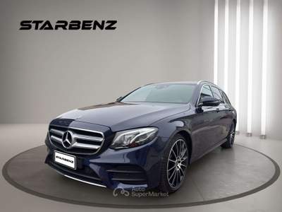 Mercedes-Benz Classe E E400 SW 4MATIC - PREMIUM PLUS AMG!! Blu/Azzurro usata Torbole Casaglia