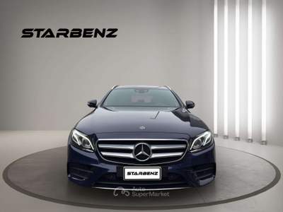 Mercedes-Benz Classe E E400 SW 4MATIC - PREMIUM PLUS AMG!! Blu/Azzurro usata Torbole Casaglia