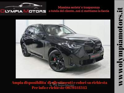 BMW X3 X3 XDRIVE M SPORT LASER TETTO 21 KAMERA BLACK PACK Nero usata Ciampino
