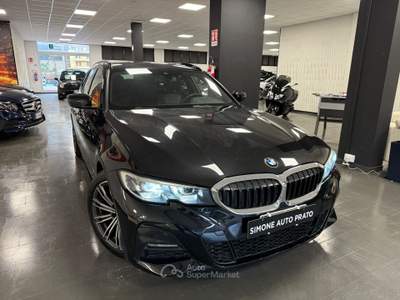 BMW Serie 3 318d 320 318d Touring Msport Nero usata Prato