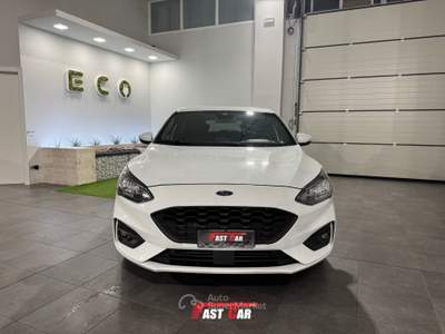Ford Focus 1.0 EcoBoost Hybrid 125CV 5p. ST Line Bianco usata Cesena