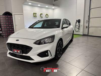 Ford Focus 1.0 EcoBoost Hybrid 125CV 5p. ST Line Bianco usata Occhiobello