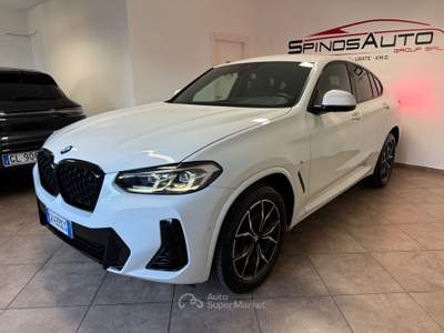 BMW X4 xDrive20d 48V Msport Bianco usata Cellole