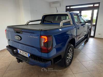 Ford Ranger ECOBLUE aut. 205 CV DC Limited 5 posti Blu/Azzurro usata Cellole