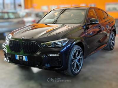BMW X6 xdrive30d mhev 48V Msport auto Nero usata Senigallia