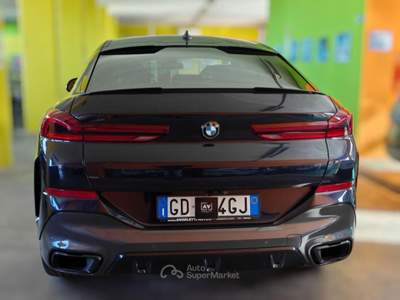 BMW X6 xdrive30d mhev 48V Msport auto Nero usata Senigallia