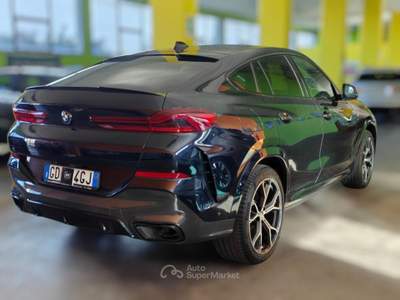 BMW X6 xdrive30d mhev 48V Msport auto Nero usata Senigallia