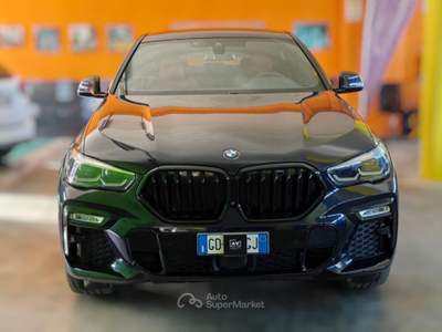 BMW X6 xdrive30d mhev 48V Msport auto Nero usata Senigallia