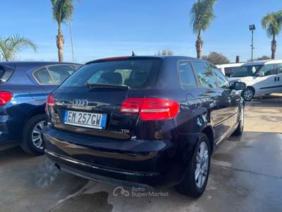 Audi A3 SPB. 2.0 TDI F.AP. S tronic Ambition - 2012 Blu/Azzurro usata San Michele Salentino
