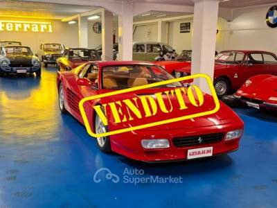 Ferrari Testarossa TR cat *UNICO PROPRIETARIO - ITALIANA DA SEMPRE* Rosso usata Vigevano