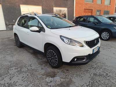 Peugeot 2008 1.2 benzina 82cv Active Unico Proprietario Bianco usata Villanova d'Asti