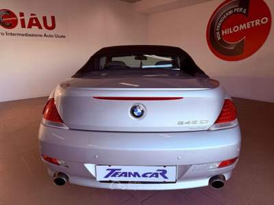 BMW Serie 6 645Ci Ci cat Cabrio Argento usata Crocetta del Montello