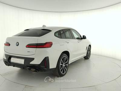 BMW X4  - x4 xdrive20d mhev 48v msport auto Bianco usata La Spezia
