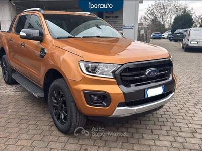 Ford Ranger 2.0 ecoblue wildtrak 213cv auto *IVA ESCLUSA* Arancione usata Bergamo