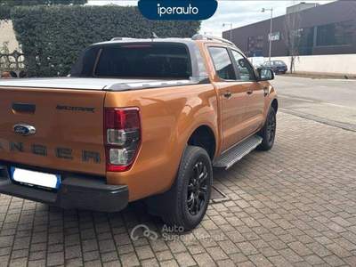 Ford Ranger 2.0 ecoblue wildtrak 213cv auto *IVA ESCLUSA* Arancione usata Bergamo