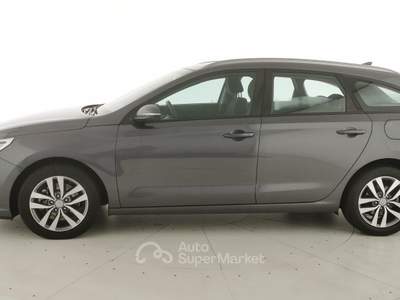 Hyundai i30 Wagon 1.6 CRDi 110CV DCT Comfort Grigio usata Crema