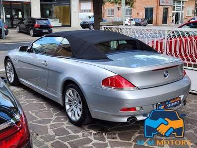 BMW Serie 6 635 CSi i cat Cabrio UNICA TAGLIANDI BMW Grigio usata Sassuolo